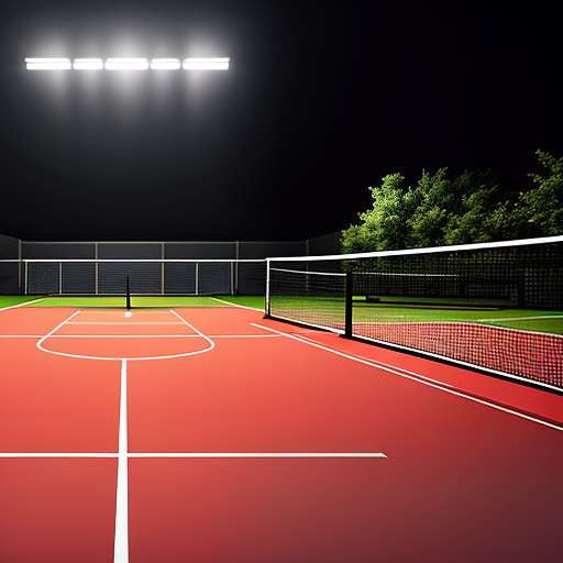 Customizable Tennis Court Midjourney Prompt – Create Your Own Tennis Masterpiece - Socialdraft