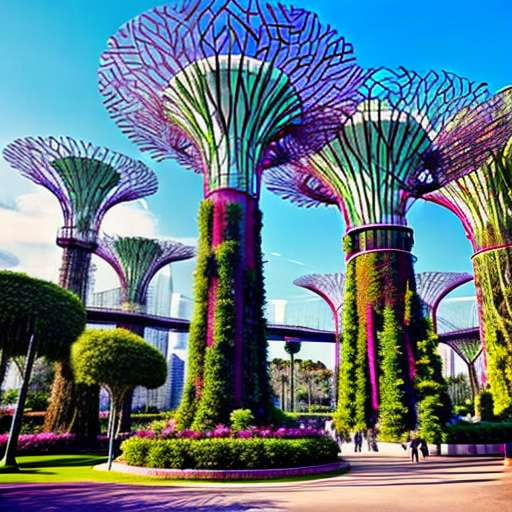Gardens by the Bay Midjourney: Create Your Own Paradise - Socialdraft