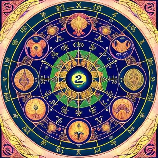 Zodiac Birth Chart Illustrations for Custom Astrology Art - Socialdraft