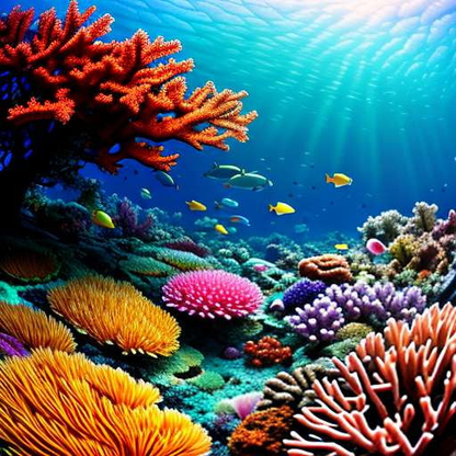 Coral Reef Creatures: Stunning Midjourney Image Prompts - Socialdraft