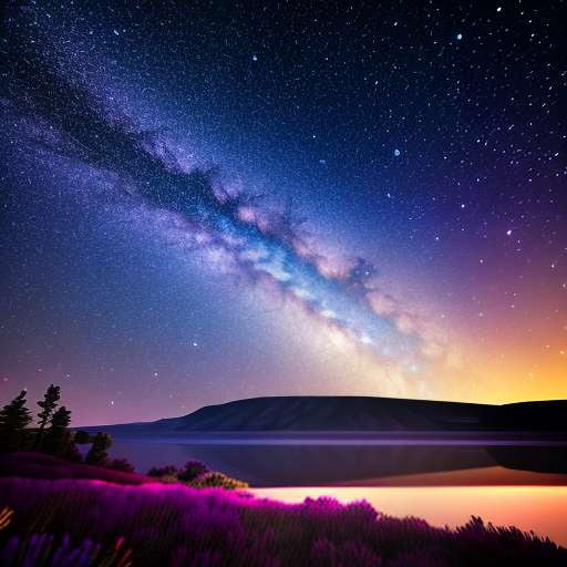 "Starry Night Sky" Meteor Shower Ring Midjourney Prompt - Socialdraft