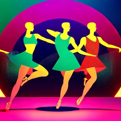 Sparkling Dance Costume Midjourney Prompt - Socialdraft