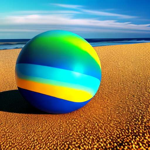 Beach Wheel Pose Midjourney Creation - Customizable Yoga Prompts - Socialdraft