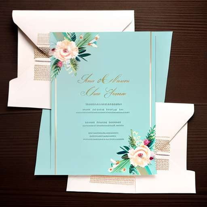 Wedding Invitation Design Midjourney Generator - Customizable and Unique Templates - Socialdraft