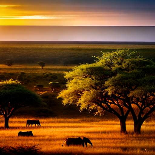 Savanna Landscape Midjourney Generator: Create Your Own African Scenery Prompt - Socialdraft