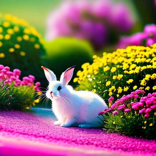 Springtime Bunny Midjourney Prompt for Custom Image Creation - Socialdraft