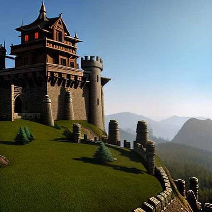 Tyranitar Mountain Fortress Midjourney Prompt - Socialdraft
