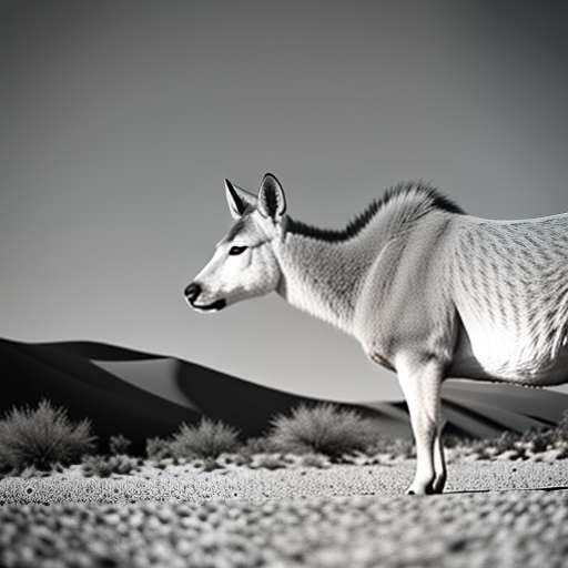 Desert Wildlife Portrait Midjourney Prompt - Socialdraft