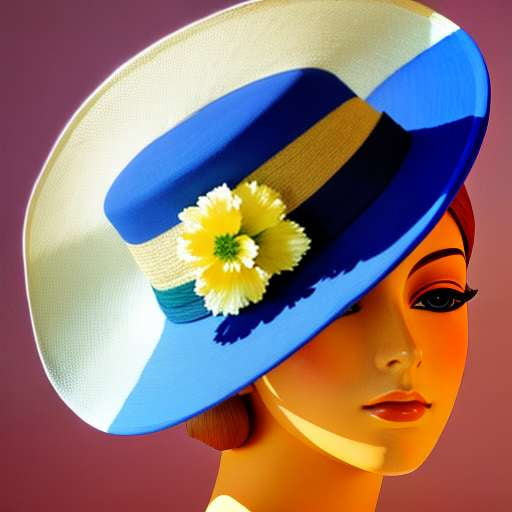 Sunhat with Textured Weave Midjourney Prompt - Socialdraft