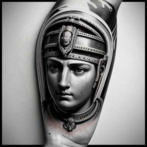 Roman Style Realistic Tattoos for Midjourneys - Socialdraft