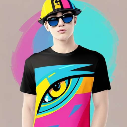 Midjourney Retro T-shirt Designs in Vibrant Colors - Socialdraft