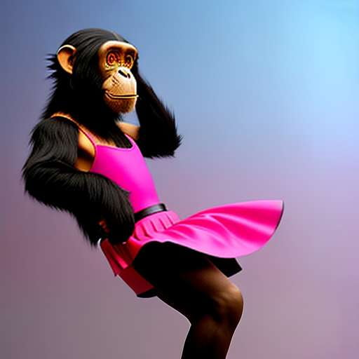 Chimpanzee Ballerina Midjourney Prompt: Unique Text-to-Image Creation - Socialdraft