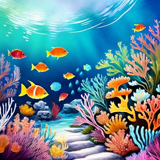 Under the Sea Nursery Midjourney Prompts - Customizable Ocean-Themed Baby Decorations - Socialdraft