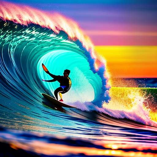 Midjourney Surfing Adventure: Create Your Own Epic Waves - Socialdraft