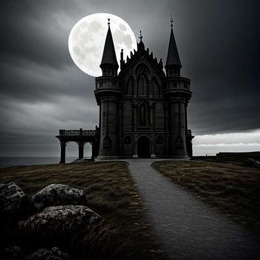 Bloodthirsty Castle - Customizable Midjourney Prompt for Image Creation - Socialdraft