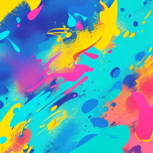 "Colorful Splash Backgrounds for Creative Projects" - Socialdraft