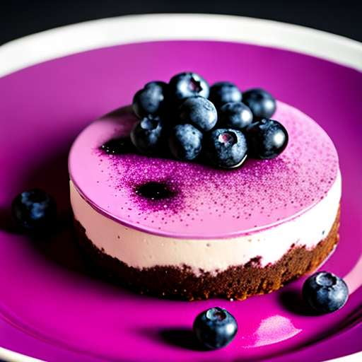 Blueberry Cheesecake Sundae Midjourney Prompt for Customized Art Creation - Socialdraft