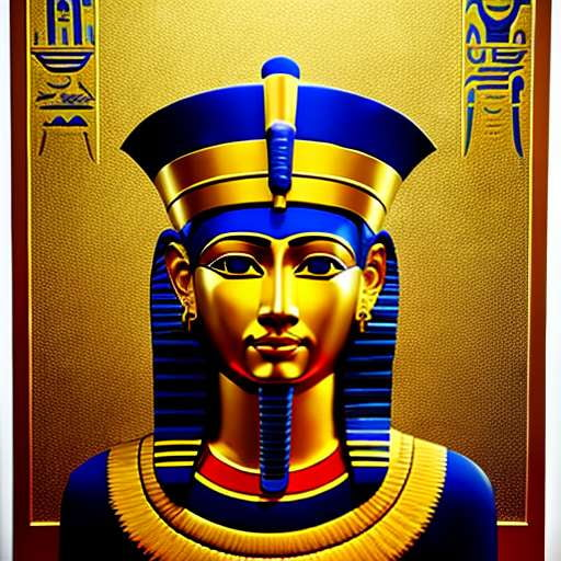 Egyptian Pharaoh Portrait Midjourney Prompt - Socialdraft