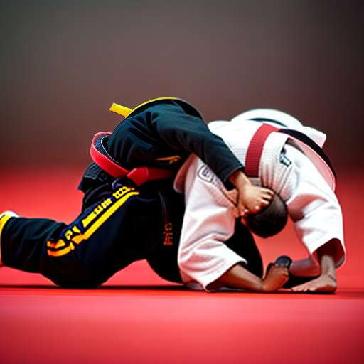 Judo Match Midjourney Prompt - Create Your Own Martial Arts Masterpiece - Socialdraft