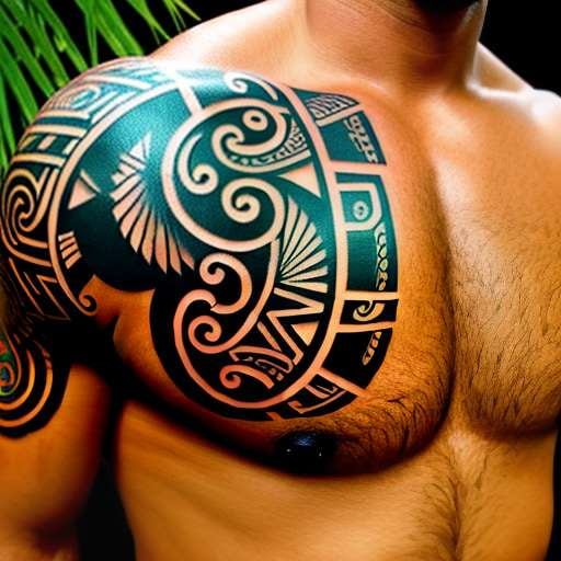 Polynesian Tattoo Midjourney Prompts - Customizable Designs for Your Tattoo Inspiration - Socialdraft