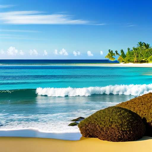 Island Ocean Breeze Midjourney Prompt - Customizable Beach Vibes AI Text-to-Image Model - Socialdraft