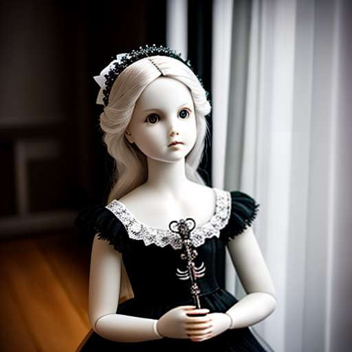 Angel Doll Midjourney Portrait Prompt - Socialdraft