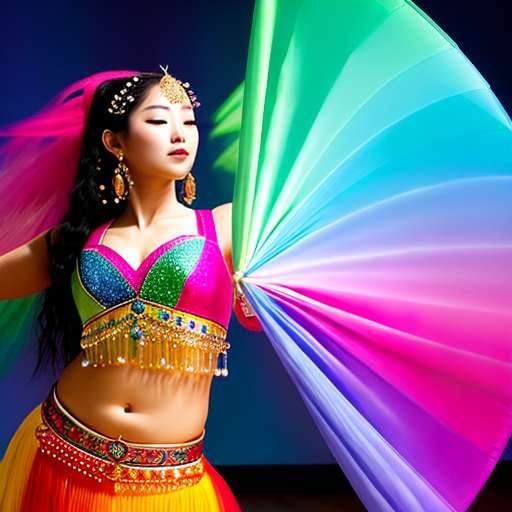Korean Belly Dancing Midjourney Prompt for Stunning Choreography - Socialdraft