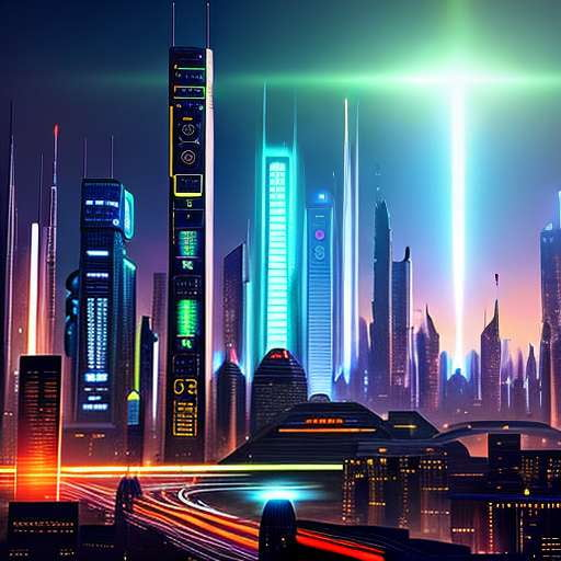 Cybernetic Metropolis Midjourney Image Prompt for Futuristic Art Creation - Socialdraft