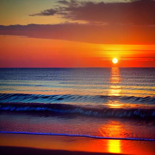 "Custom Ocean Sunset Midjourney Prompt: Create Your Own Stunning Image" - Socialdraft