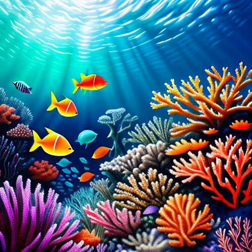 Seafloor Wonders Midjourney Image Prompt - Create Your Own Oceanic Masterpiece - Socialdraft
