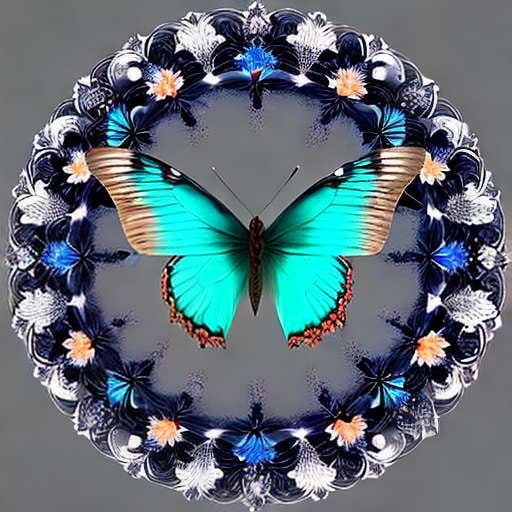 Mystical Butterfly Mandala Midjourney Prompt - Socialdraft