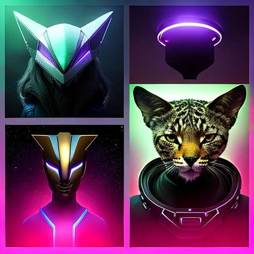 Space Zoo Animal Portrait Midjourney Prompt for Unique and Creative Art Projects - Socialdraft
