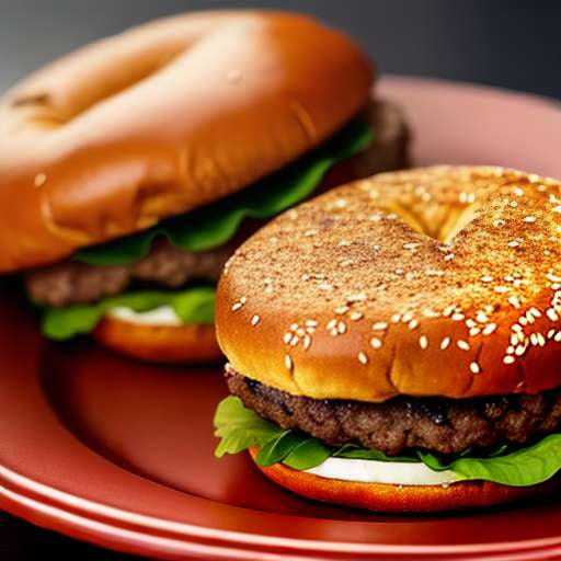 "Customizable Turkey Bacon Pretzel Bun Burger Midjourney Prompt" - Socialdraft