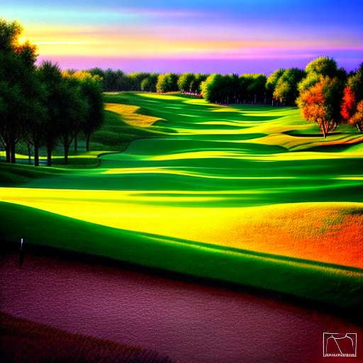Golf Course Midjourney Image Generator - Socialdraft