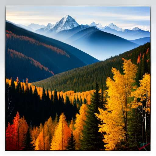 Midjourney Majestic Mountain Landscape - Customizable Image Prompt - Socialdraft