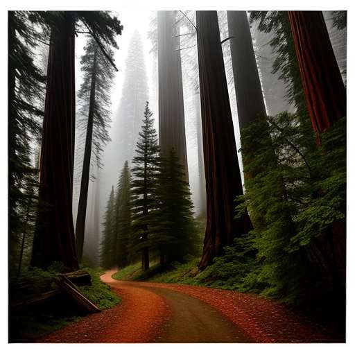 Midjourney Giant Sequoia Grove: Create Your Own Majestic Forest Scene - Socialdraft