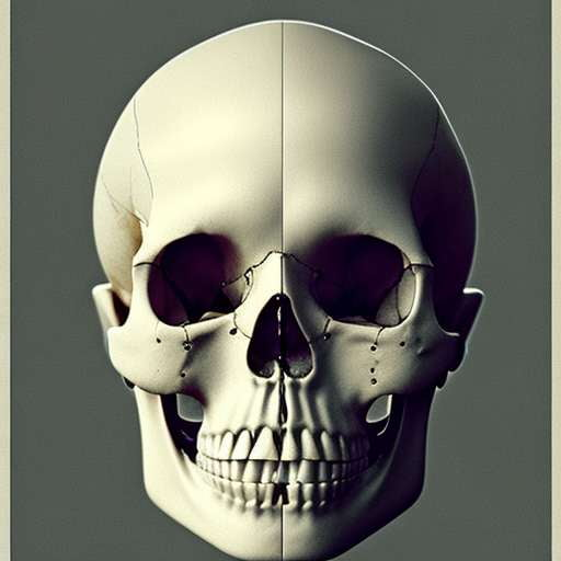 Customizable Midjourney Skull X-rays Prompts for Unique Artwork - Socialdraft