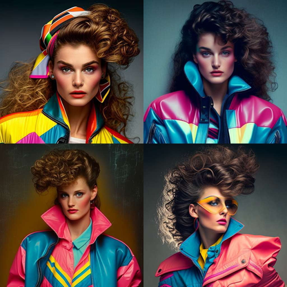 80s Women Fashion Photography - Socialdraft
