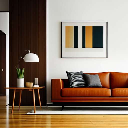Midcentury Living Room Midjourney Prompt for Custom Interior Design - Socialdraft