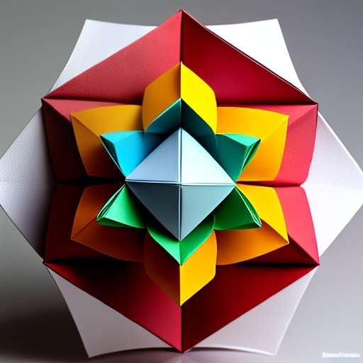 Modern Kusudama Origami Midjourney Prompt - Socialdraft