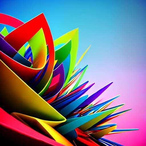 Colorful Kinetic Art midJourney Image Prompts for Creative Projects - Socialdraft