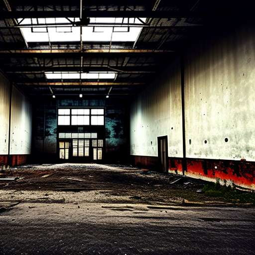 Abandoned Warehouse Midjourney Image Prompt - Unique Customizable Creations - Socialdraft