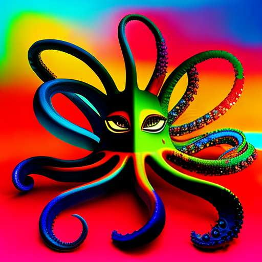 Octopus Midjourney Image Creation Prompt for Custom Artwork - Socialdraft