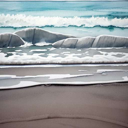 "Midjourney Beach Scenes: Serene Ocean Prompts for Unique Artistic Creations" - Socialdraft