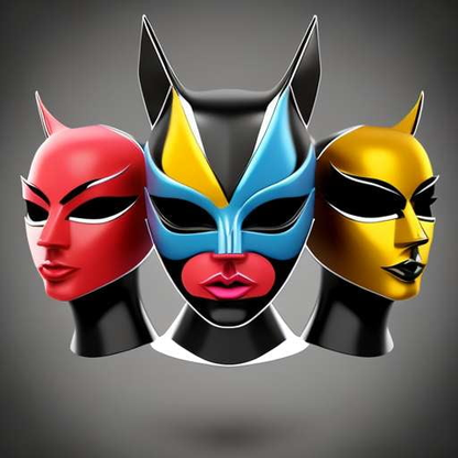 Custom Wrestling Mask Designs - Create Your Own Unique Look with Midjourney Prompts - Socialdraft