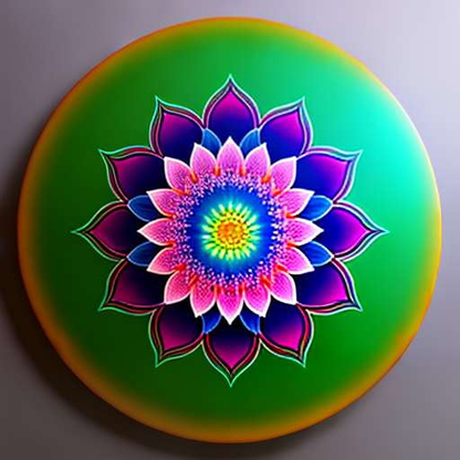 Lotus Mandala Midjourney Prompt for Custom Zen Art - Socialdraft