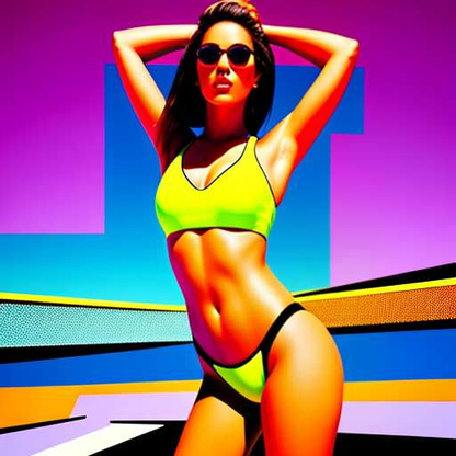 Sporty Swimsuit Midjourney Prompt - Create Your Perfect Athletic Beach –  Socialdraft