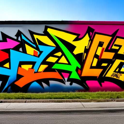 Graffiti Throw-up Midjourney Prompt: Create your own urban masterpiece - Socialdraft
