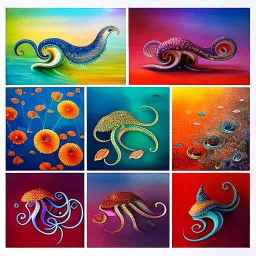 Octopus Sketches Midjourney Prompts - Create Unique and Playful Animal Art! - Socialdraft