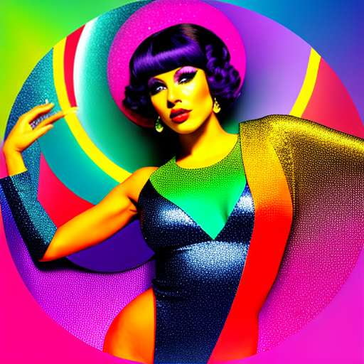Disco Queen Midjourney Prompt: Create Your Own Dancing Diva Outfit! - Socialdraft